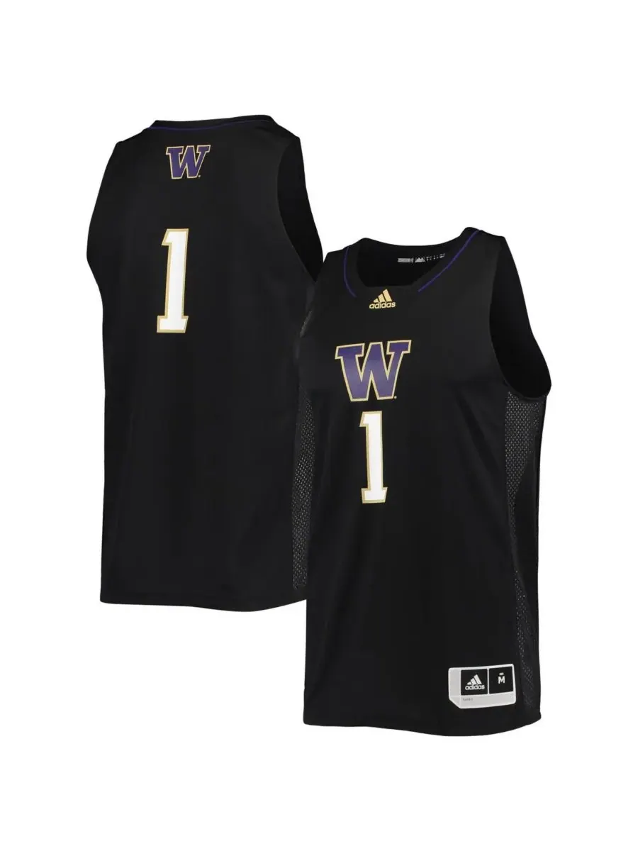 Мужская баскетбольная майка Washington Huskies Swingman 1 Adidas