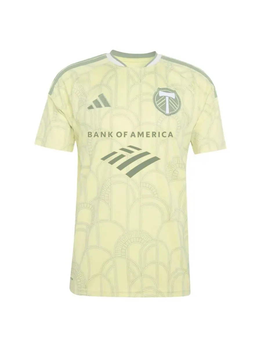 Футболка с длинным рукавом Finn Surman Yellow Portland Timbers 2026 Civic Stadium Kit Replica — изображение 2 из 3, желтый