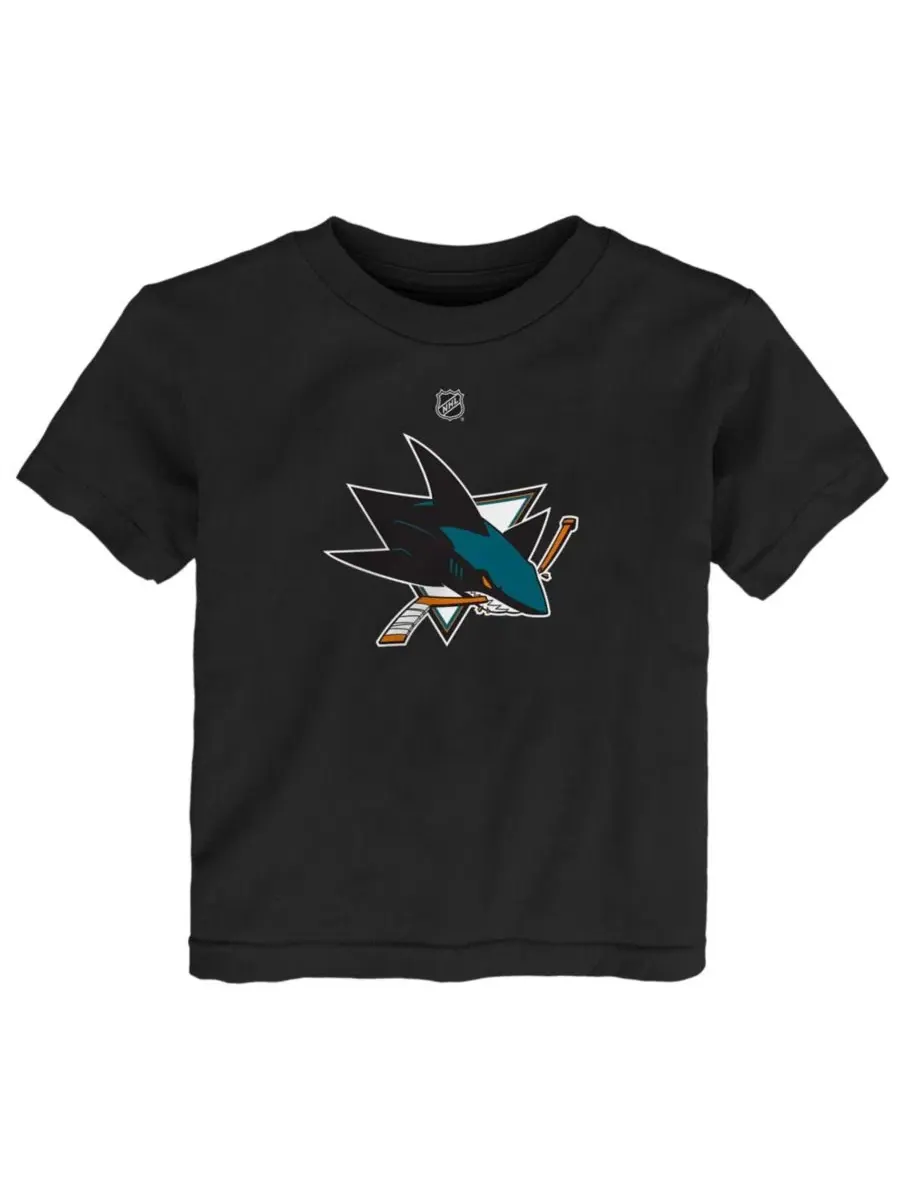 Детская футболка с принтом San Jose Sharks Outerstuff