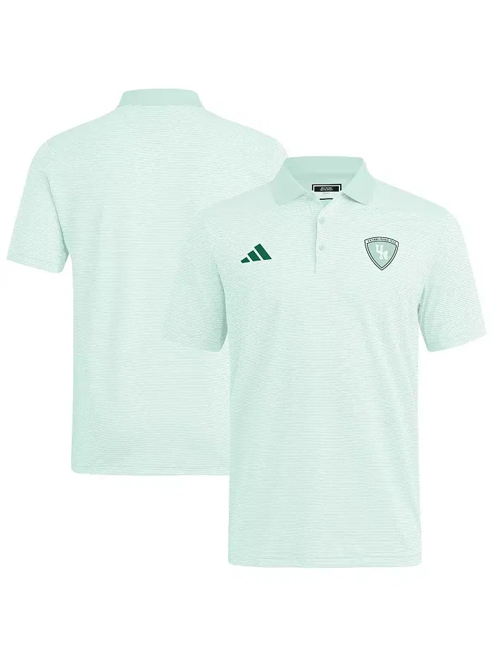 Мужская зеленая поло Ultimate 365 Miami Hurricanes adidas