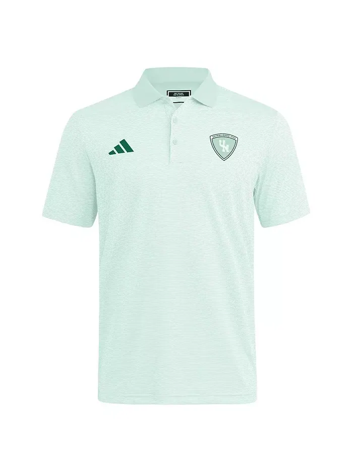 Мужская зеленая поло Ultimate 365 Miami Hurricanes adidas — изображение 2 из 3