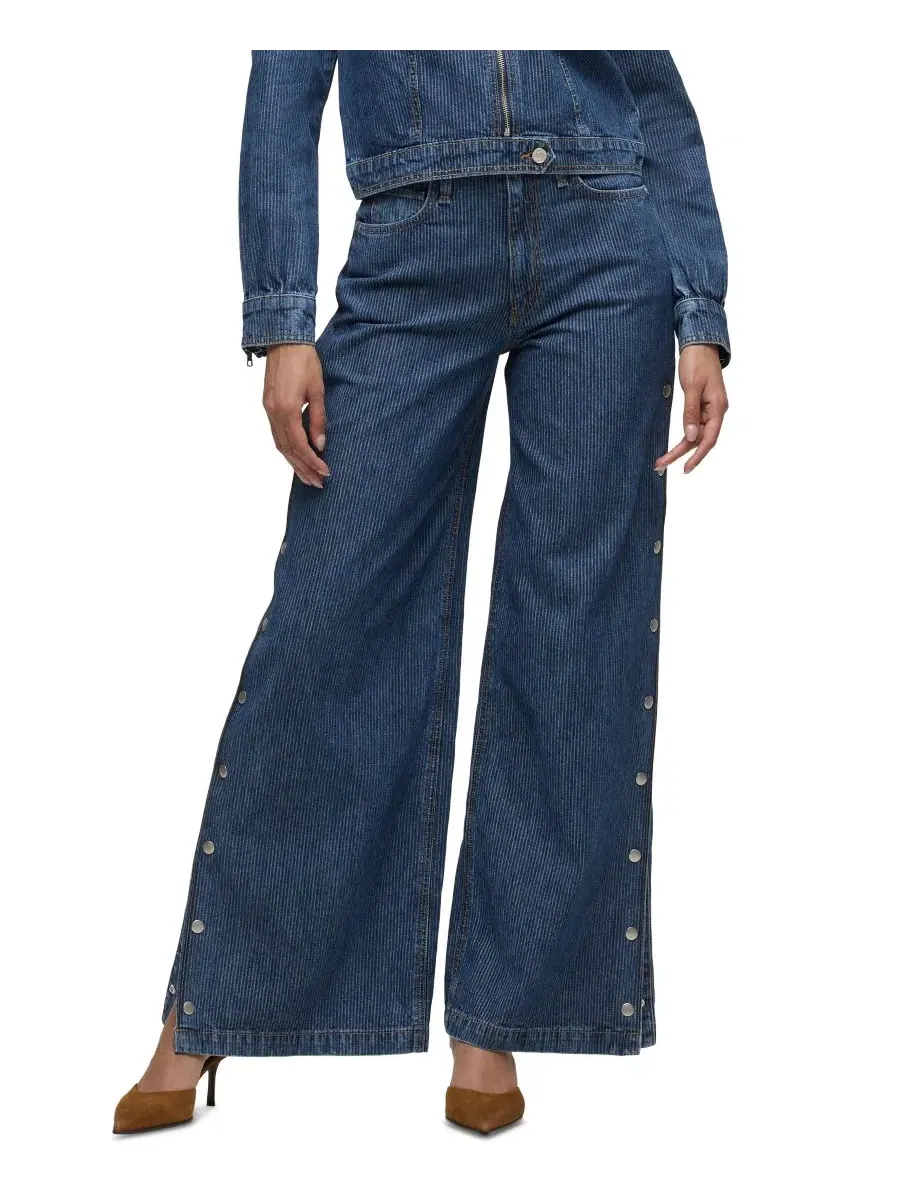Джинсы с высокой посадкой и широкими штанинами James Hudson Jeans, Bedford Co