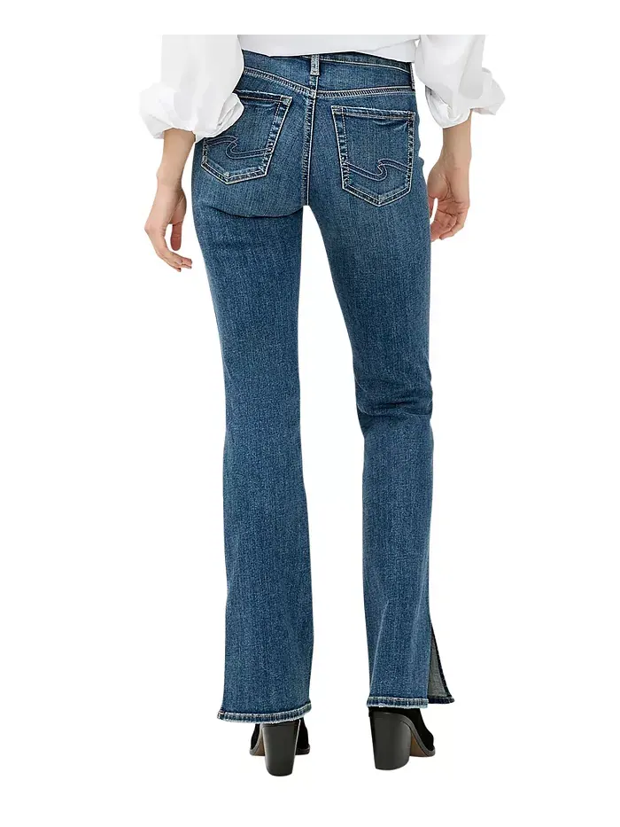 Женские джинсы Suki Curvy Fit Bootcut со средней посадкой Silver Jeans Co. — изображение 3 из 3