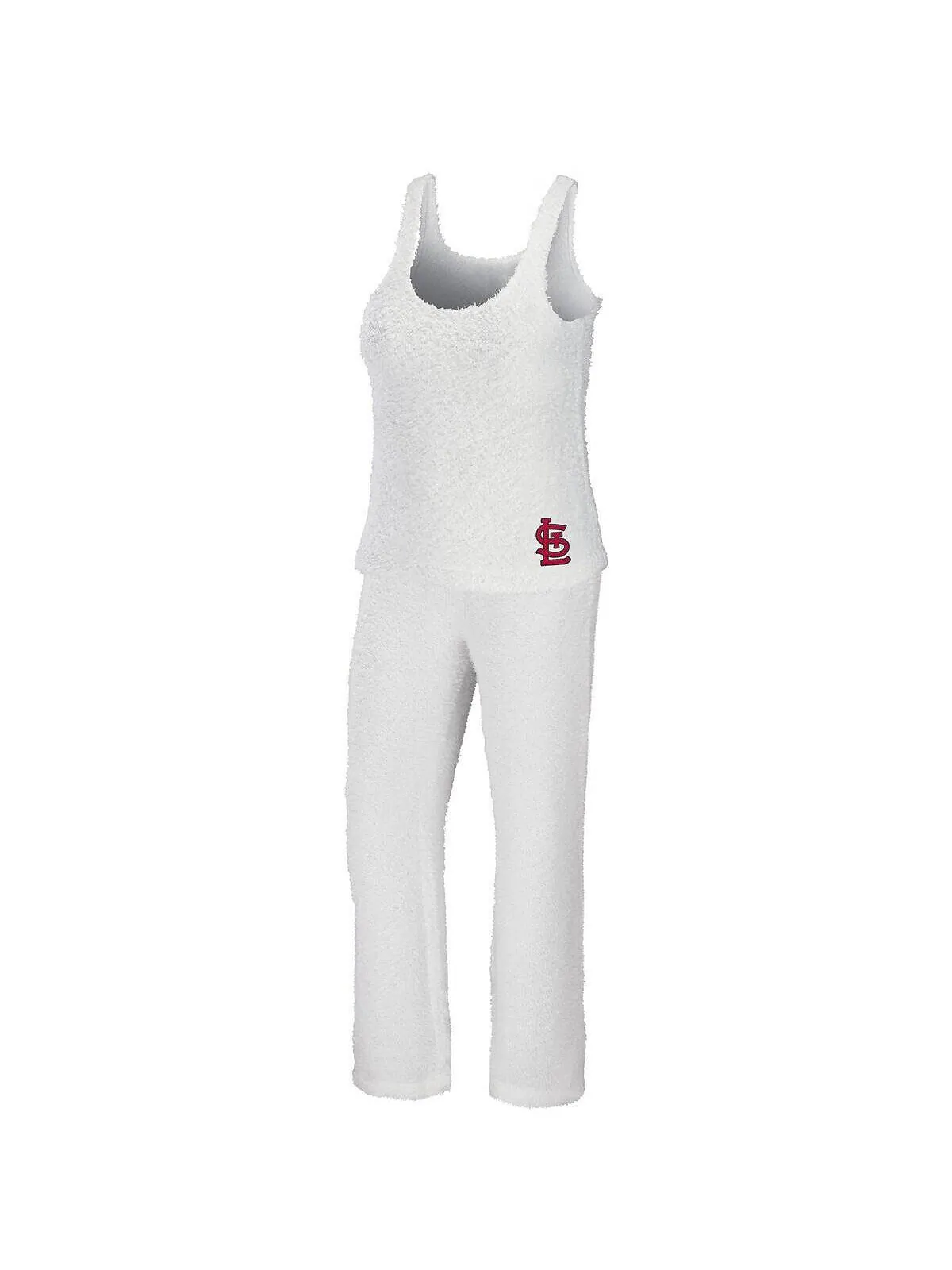 Женский кремовый комплект из майки и брюк St. Louis Cardinals Cosy Lounge WEAR by Erin Andrews