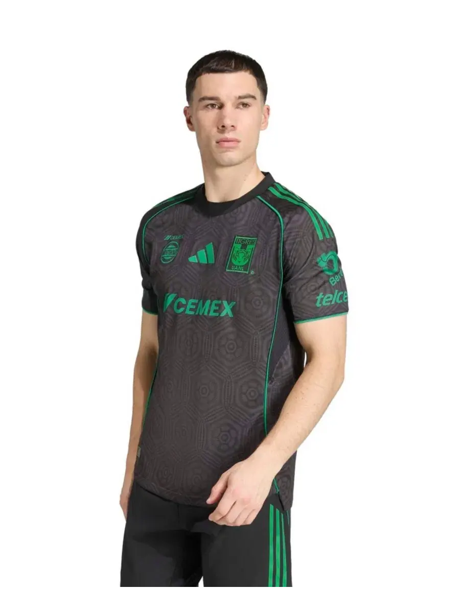 Футболка-джерси Tigres UANL 2025/26 Third on Field Authentic adidas — изображение 4 из 4, серый