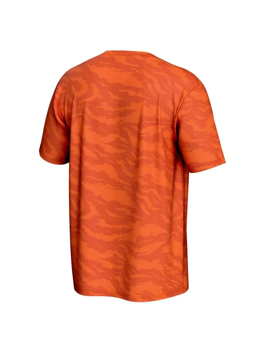 Футболка с принтом Clemson Tigers GameDay Greats Cheer — изображение 3 из 3, оранжевый