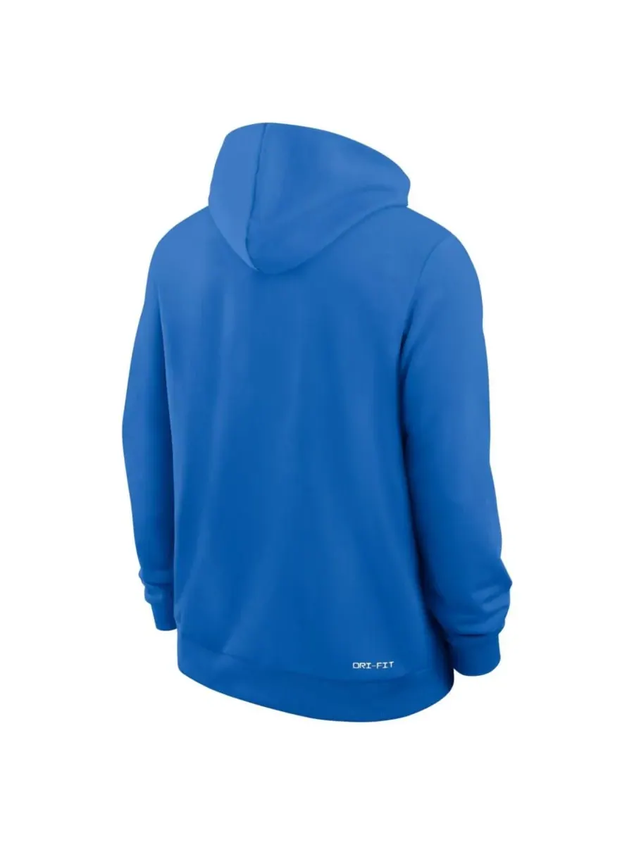 Jordan Мужская синяя толстовка UCLA Bruins 2025 Sideline Standard Issue Dri-FIT — изображение 5 из 5, синий