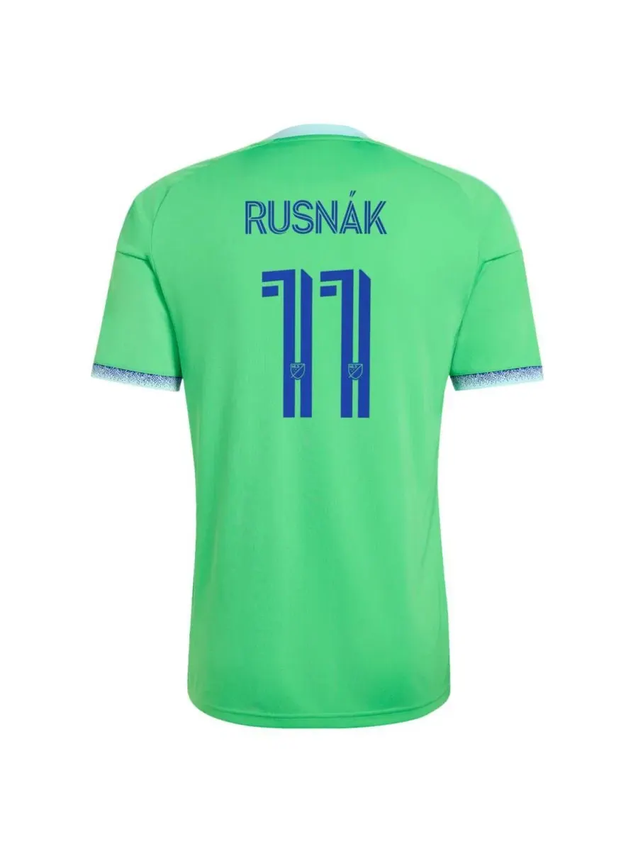 Мужская футболка с коротким рукавом, модель Albert Rusnak adidas — изображение 2 из 3, зеленый