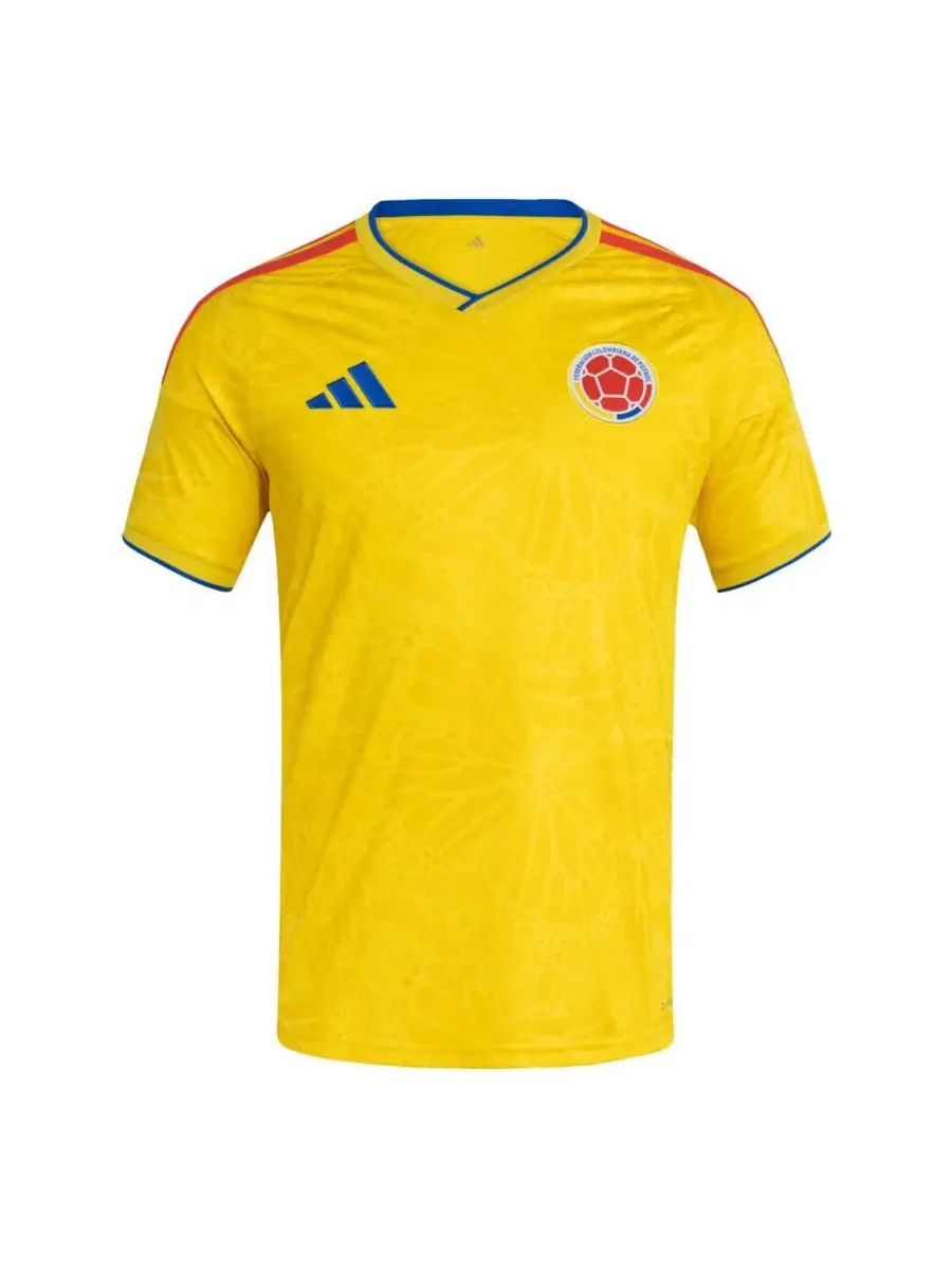 Футболка с длинным рукавом Colombia National Team Replica Jersey adidas — изображение 2 из 4, желтый
