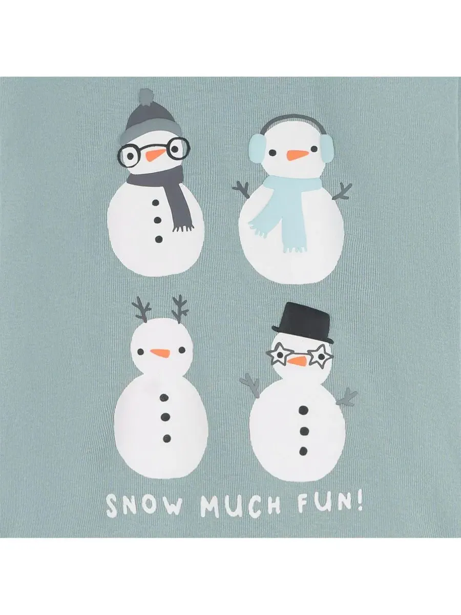 Комплект пижам с принтом Gerber, Snow Much Fun — изображение 7 из 7