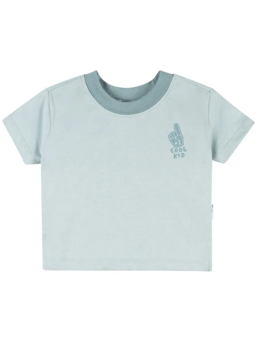 Комплект футболок с коротким рукавом, 3 шт Gerber, Stripes — изображение 2 из 6