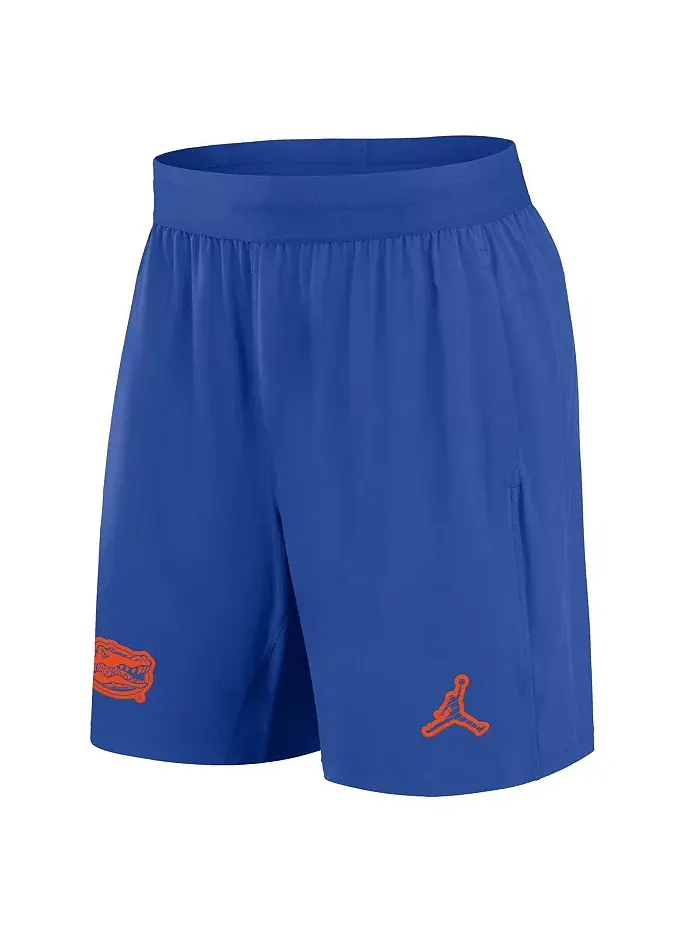 Мужские шорты для тренировок Royal Florida Gators 2024 Sideline Performance Shorts Jordan — изображение 2 из 4