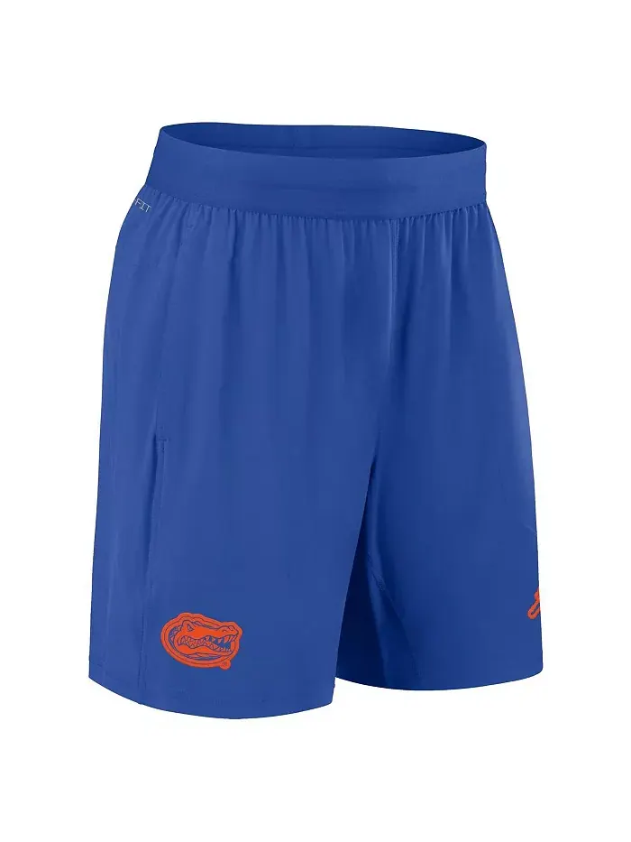 Мужские шорты для тренировок Royal Florida Gators 2024 Sideline Performance Shorts Jordan — изображение 3 из 4