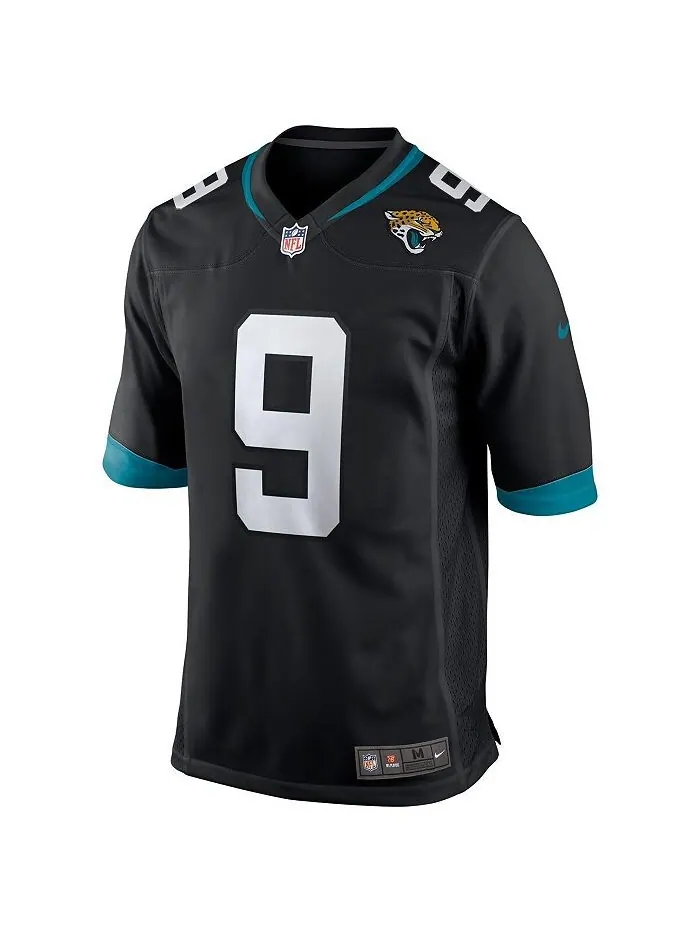 Мужская черная майка игрока пенсионера David Garrard Jacksonville Jaguars Game Nike — изображение 2 из 3, черный