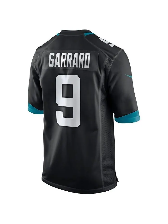 Мужская черная майка игрока пенсионера David Garrard Jacksonville Jaguars Game Nike — изображение 3 из 3, черный