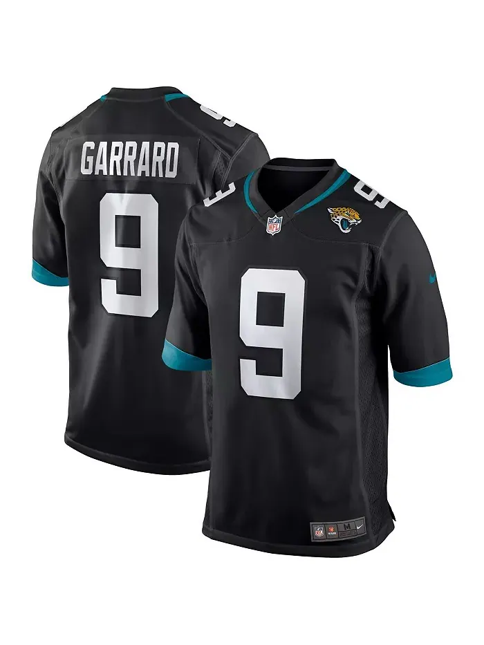 Мужская черная футболка игрока Jacksonville Jaguars Дэвида Гаррарда (игровая, вышедшая из — изображение 1 из 3