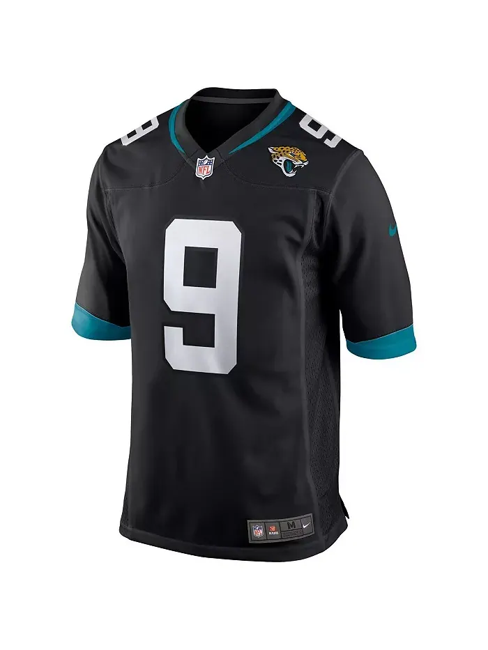 Мужская черная футболка игрока Jacksonville Jaguars Дэвида Гаррарда (игровая, вышедшая из — изображение 2 из 3