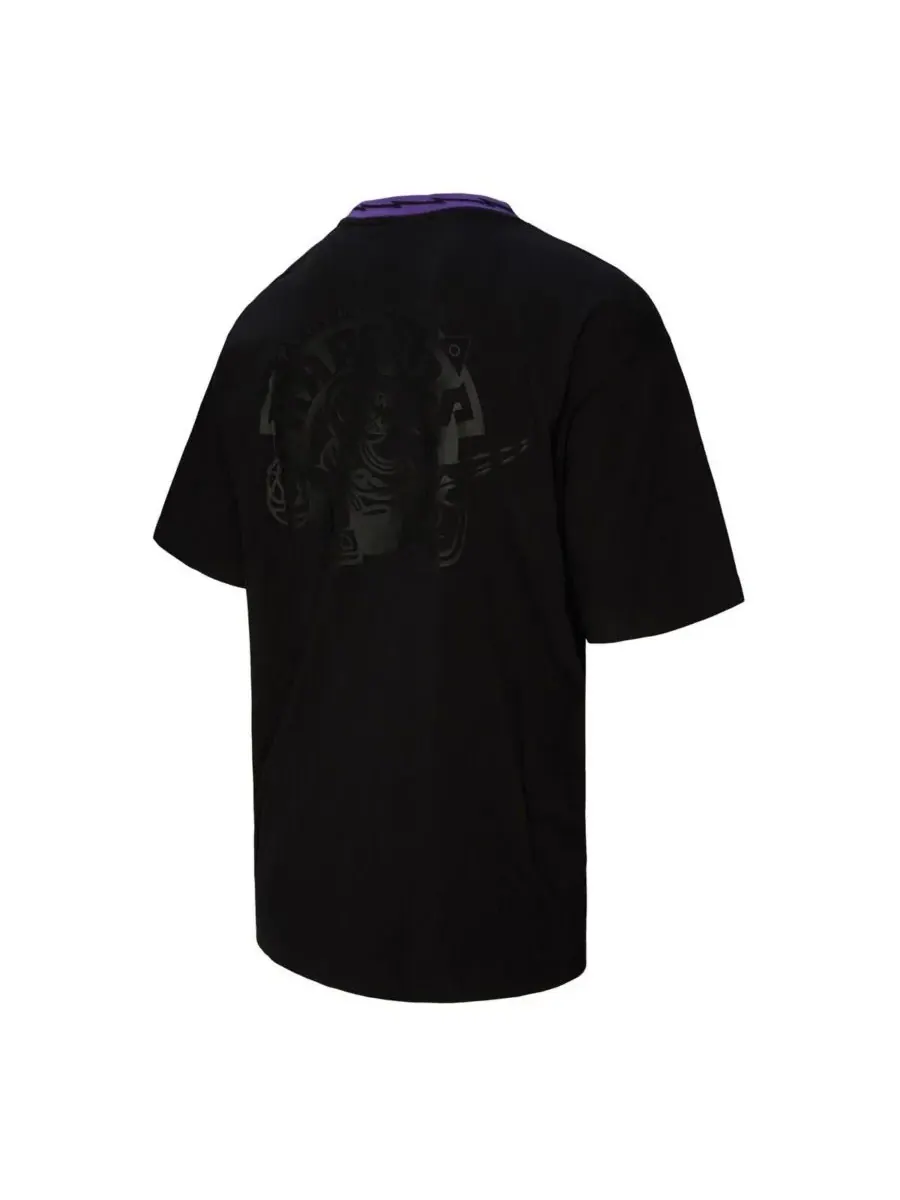 Mitchell & Ness Мужская и женская черная футболка с логотипом Toronto Raptors Playmaker — изображение 2 из 3, черный