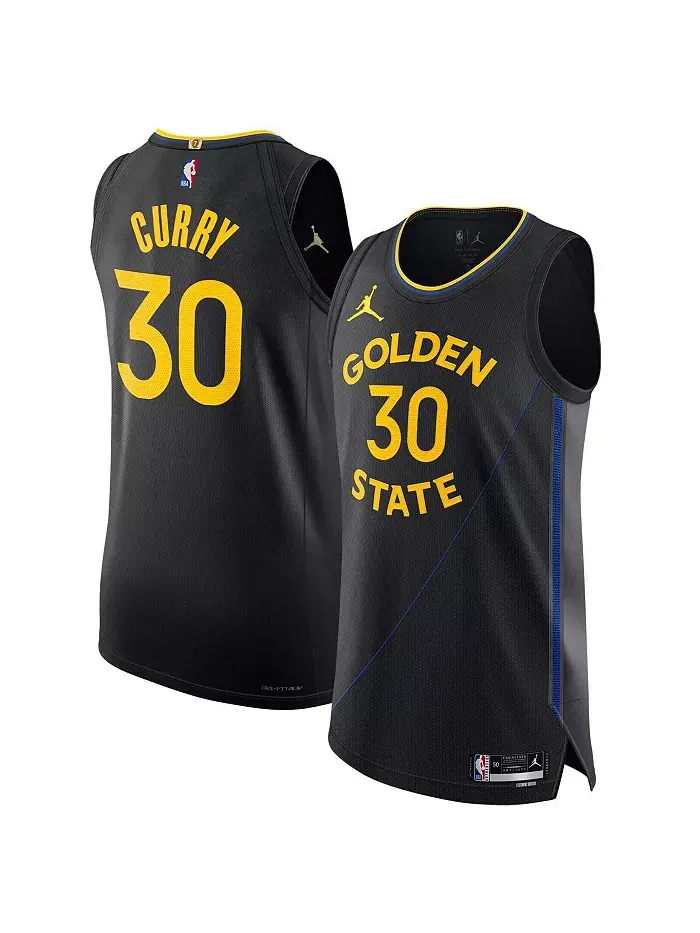 Мужская автентичная футболка Stephen Curry Golden State Warriors 2024/25 - коллекция Statement