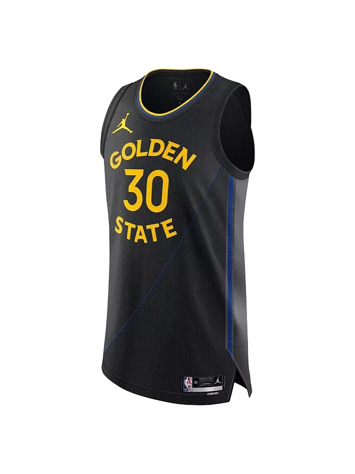 Мужская автентичная футболка Stephen Curry Golden State Warriors 2024/25 - коллекция Statement — изображение 2 из 3