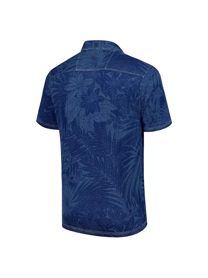 Мужская поло Michigan Wolverines Sport Santiago Paradise в темно-синем цвете Tommy Bahama — изображение 2 из 3