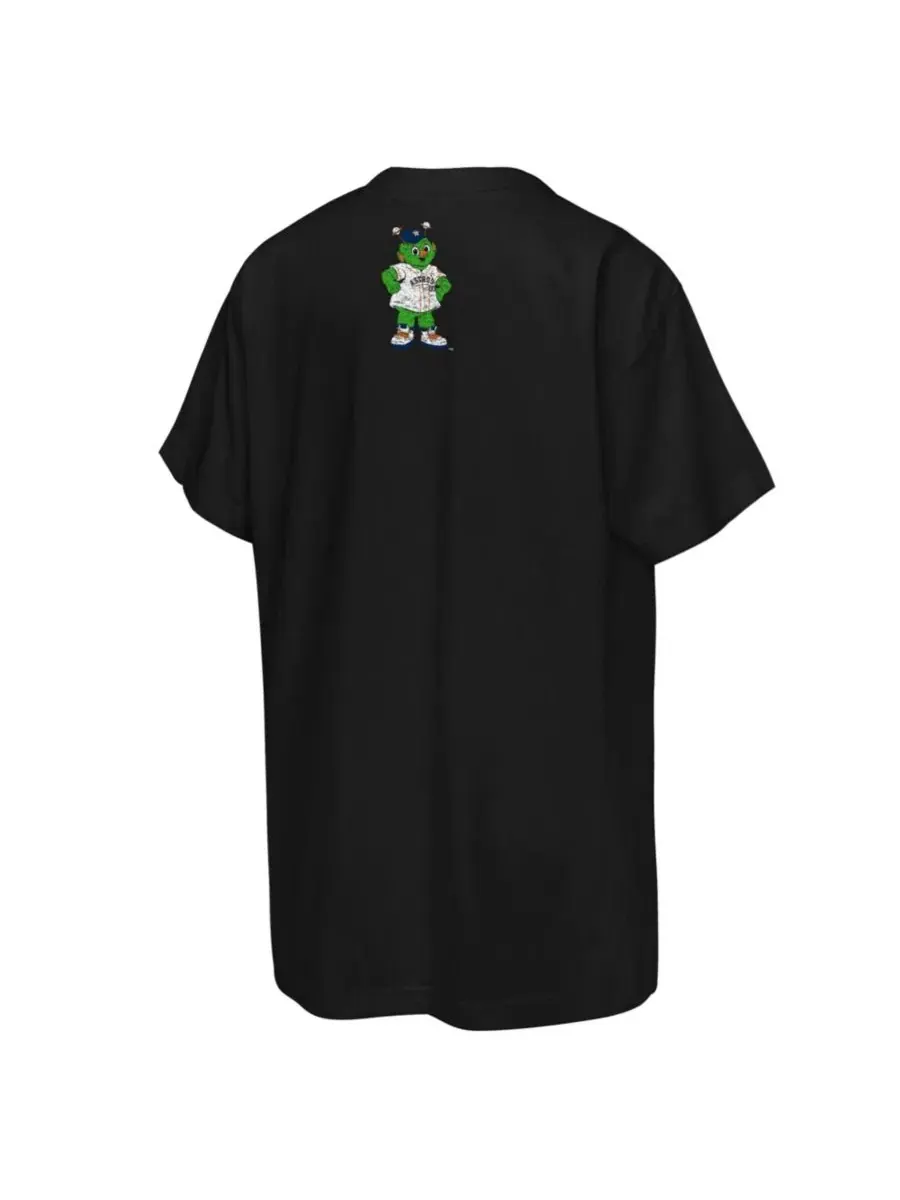 Футболка с принтом талисмана Houston Astros Mitchell & Ness — изображение 2 из 3, черный