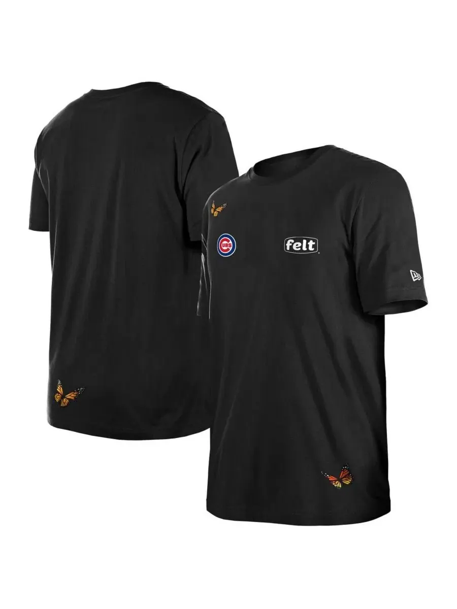 Футболка с принтом New Era x Felt Chicago Cubs