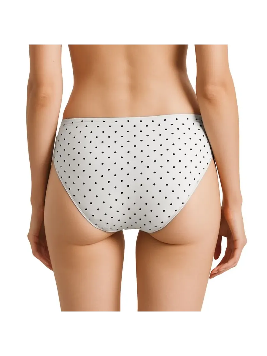 Трусы-бикини с низкой посадкой, 3 шт., True Solutions Light Weight Microfiber Basics Lands' End — изображение 3 из 5