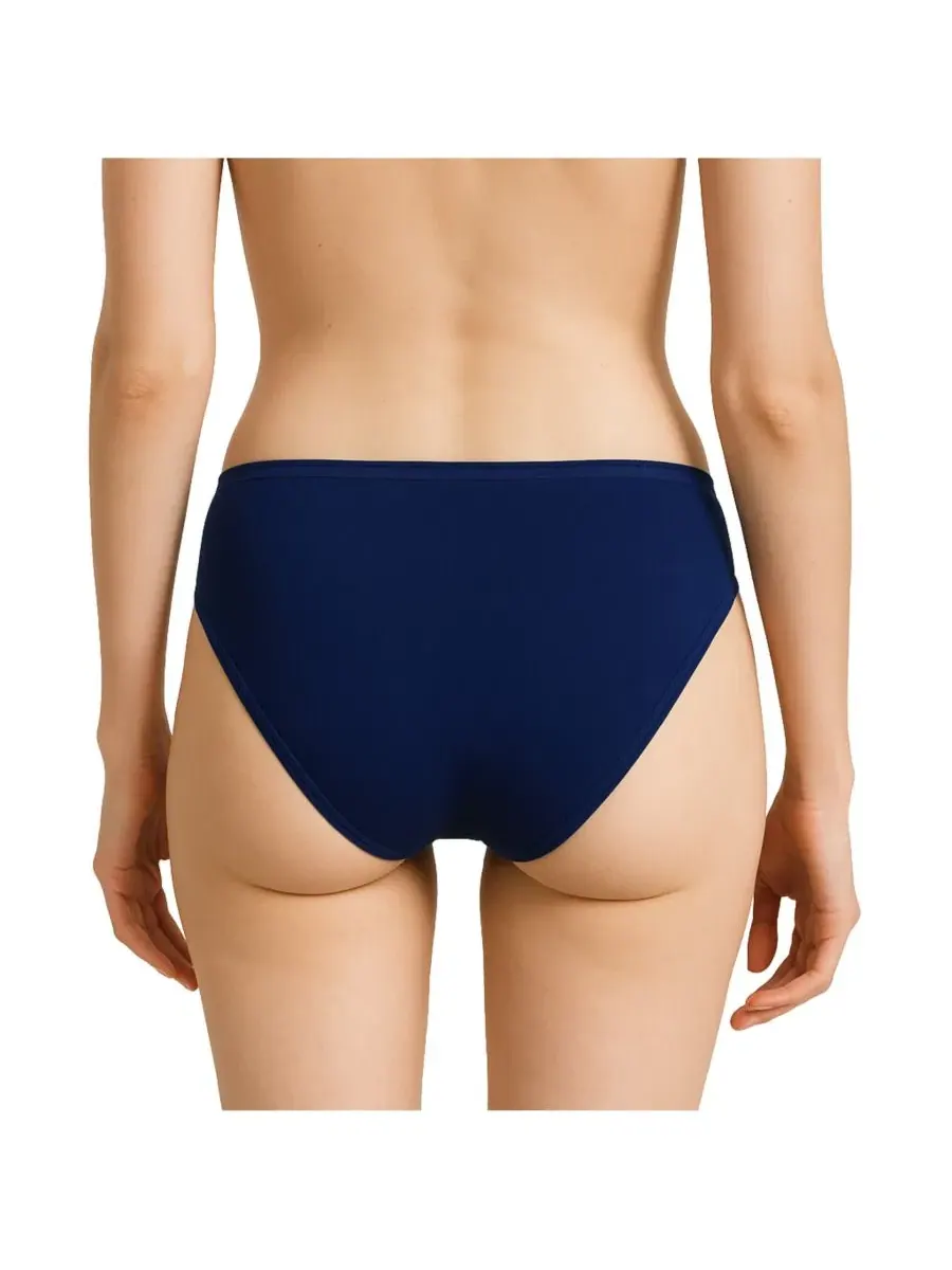 Трусы-бикини с низкой посадкой, 3 шт., True Solutions Light Weight Microfiber Basics Lands' End — изображение 4 из 5