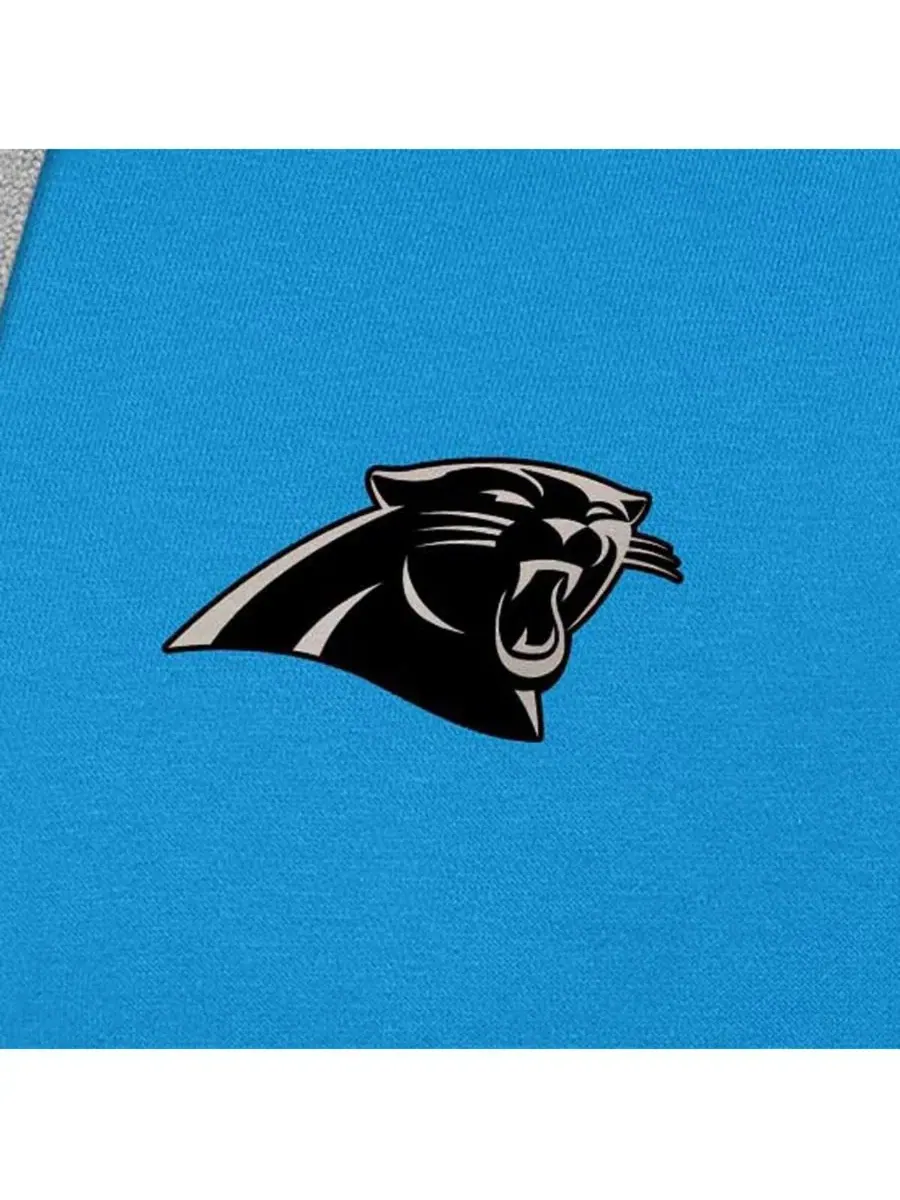 Худи для мужчин с принтом Carolina Panthers Antigua — изображение 4 из 4, синий