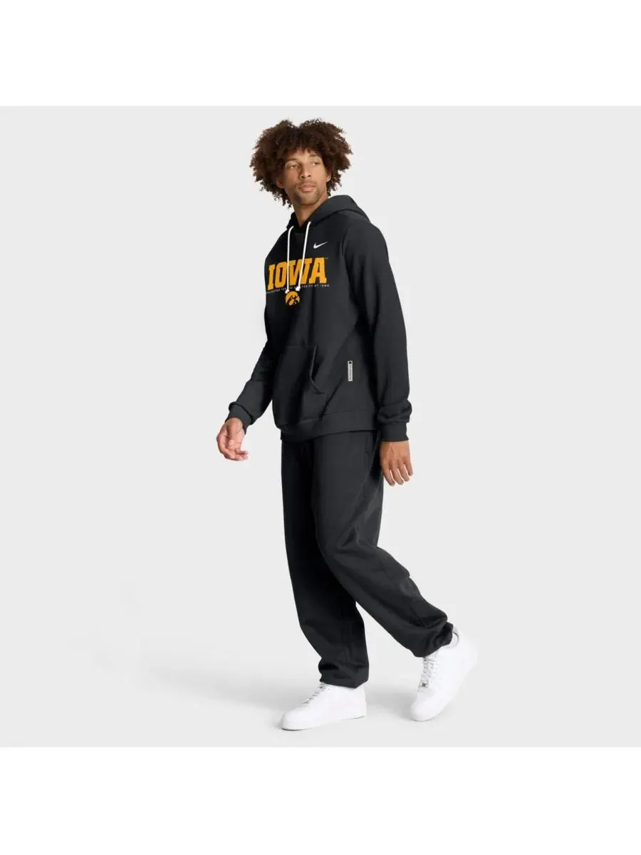Худи с капюшоном Nike Dri-FIT Standard Issue — изображение 3 из 5, черный