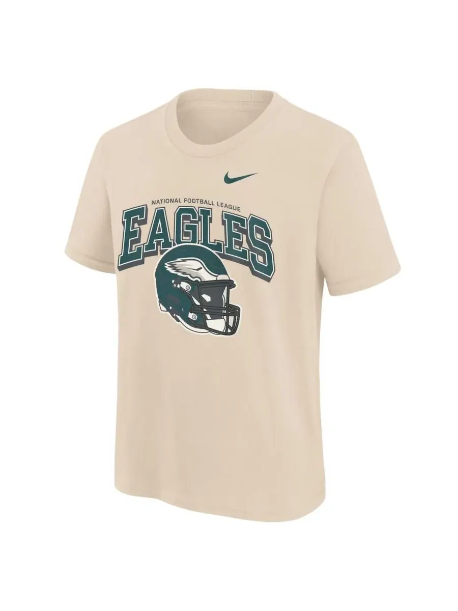 Футболка с длинным рукавом Easy Lane Philadelphia Eagles Nike — изображение 3 из 3, прозрачный