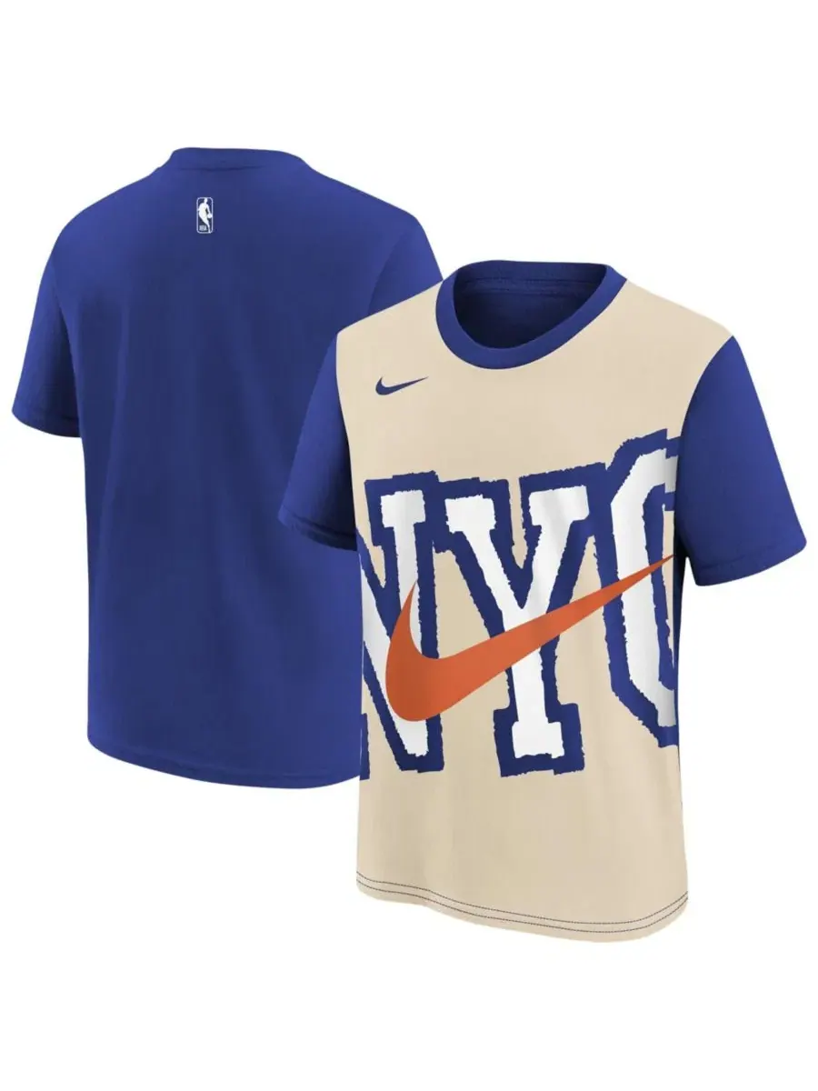 Футболка Max90 с принтом New York Knicks Nike