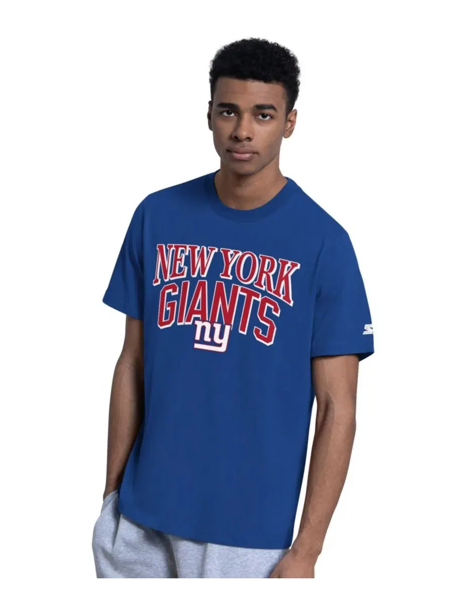 Комплект из 2 футболок с длинным рукавом New York Giants Logo Starter — изображение 5 из 5, серый