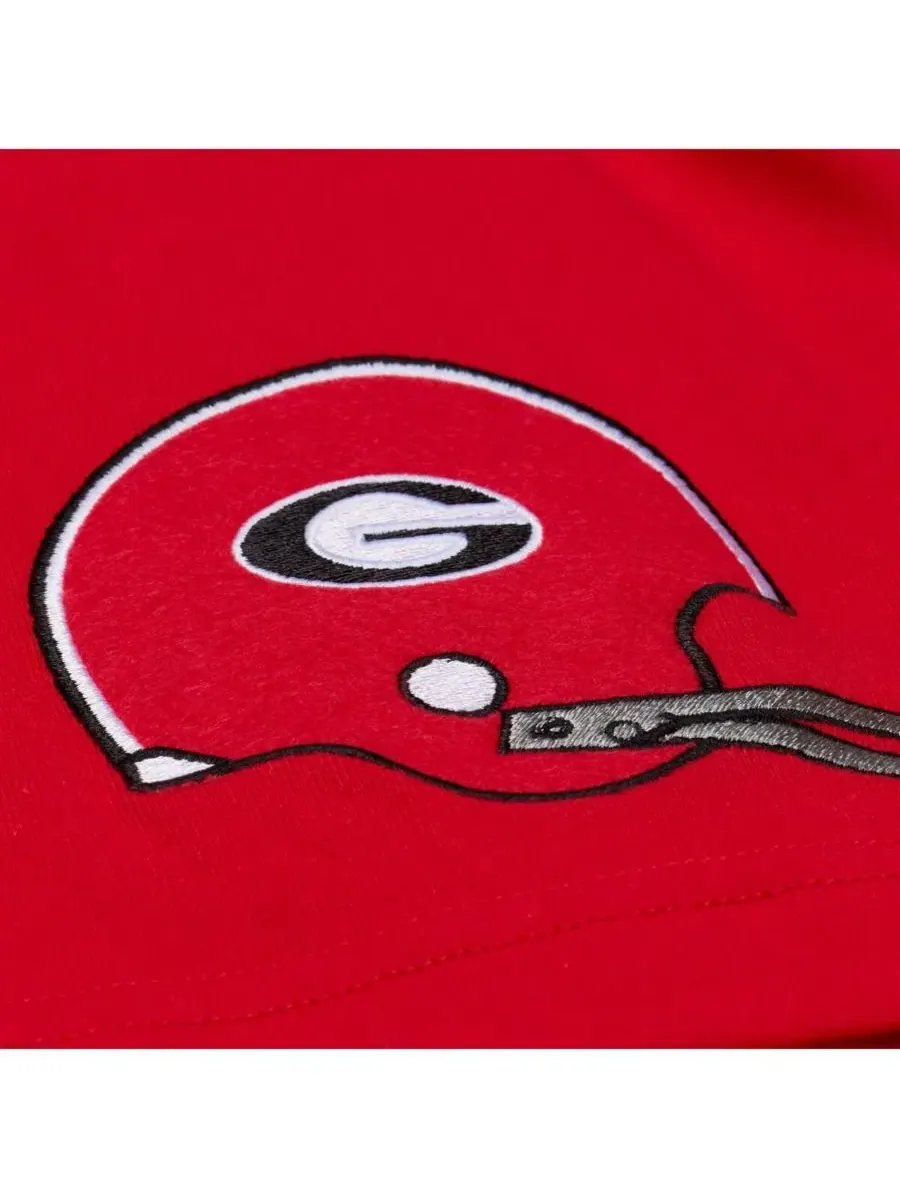 Футболка с принтом Double Clutch Premium Mitchell & Ness — изображение 2 из 4, красный