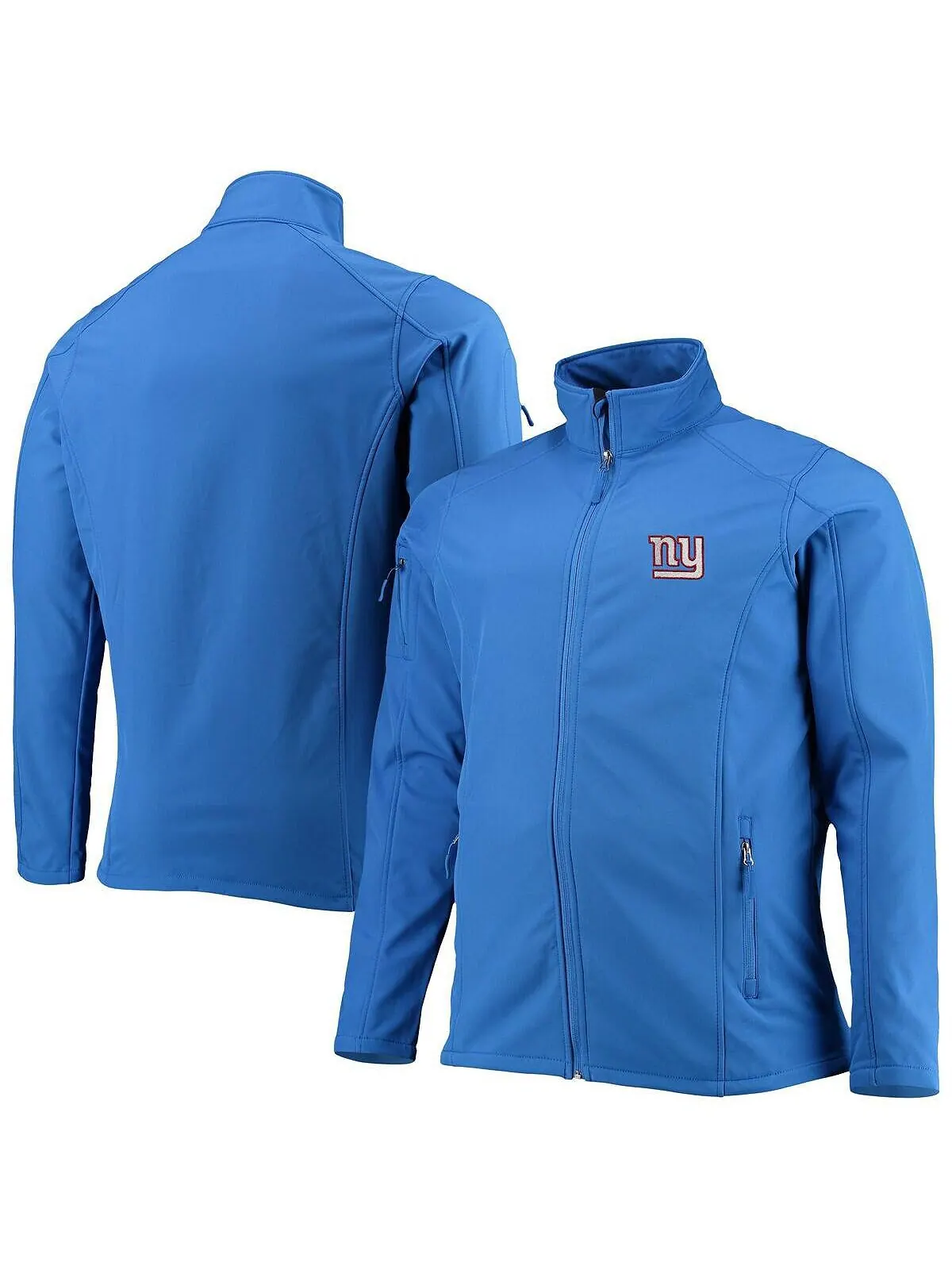 Мужская куртка royal new york giants big and tall sonoma softshell с молнией во всю длину Dunbrooke