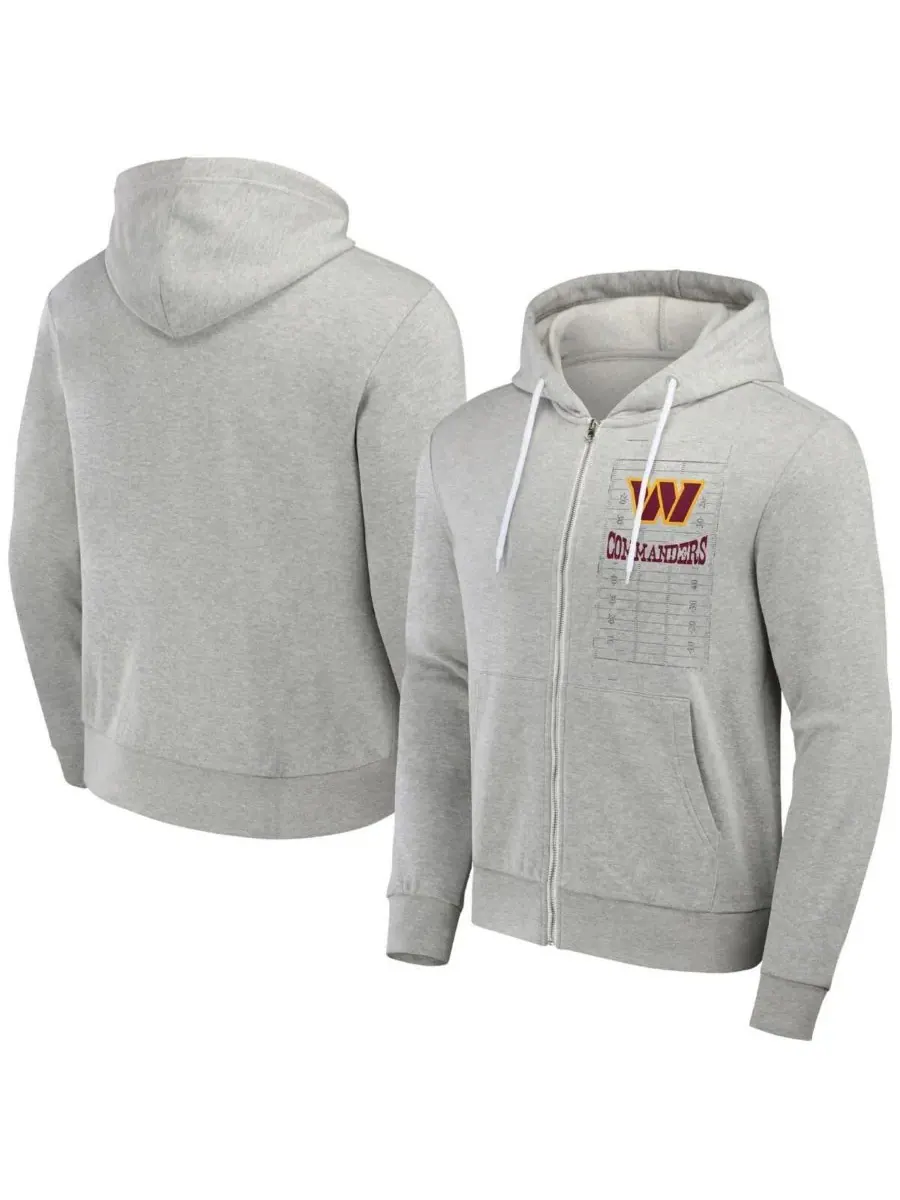 Fanatics Мужская толстовка на молнии NFL x Darius Rucker из коллекции Washington Commanders Domestic