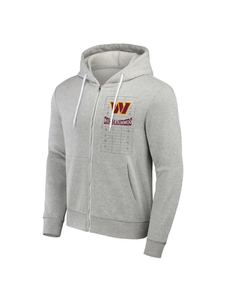 Fanatics Мужская толстовка на молнии NFL x Darius Rucker из коллекции Washington Commanders Domestic — изображение 3 из 3