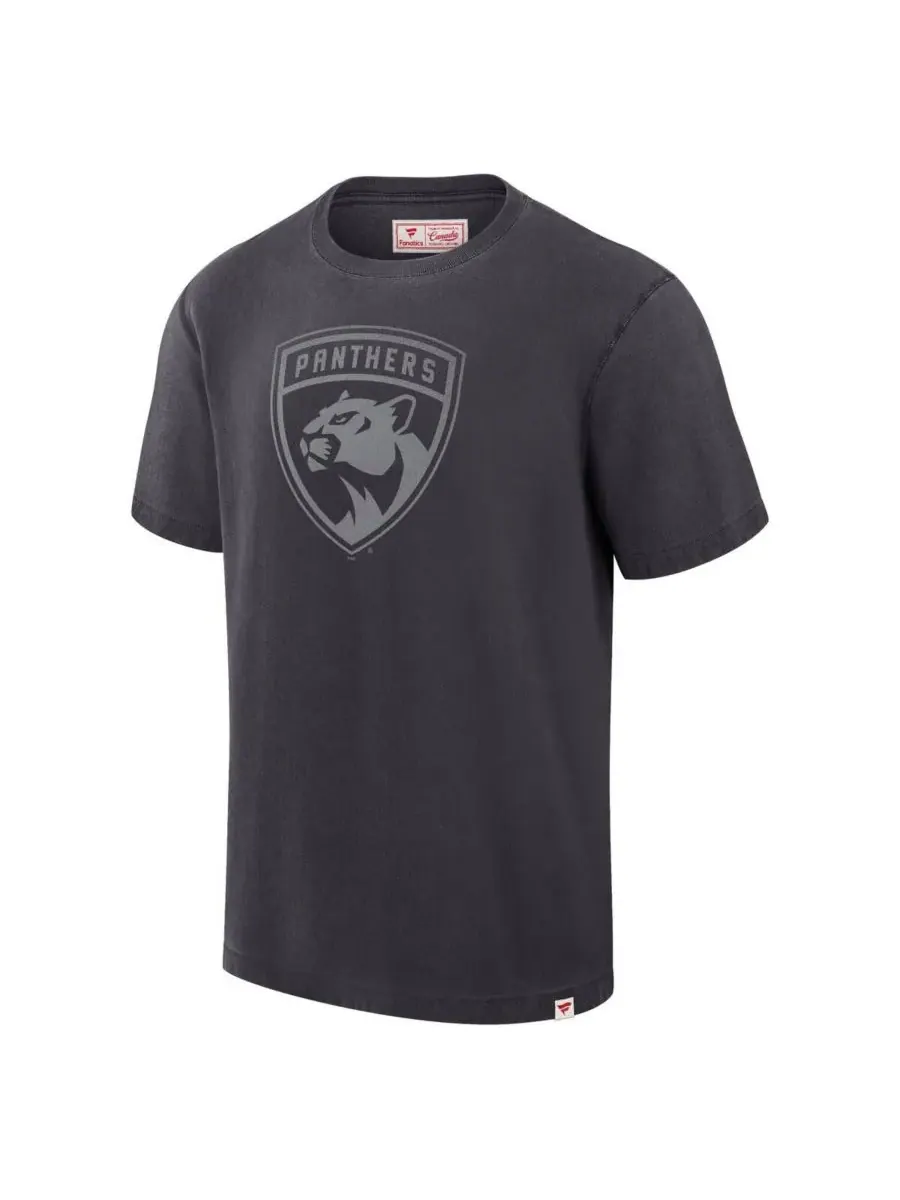 Fanatics Мужская черная футболка Florida Panthers, произведено в Канаде — изображение 2 из 3, черный