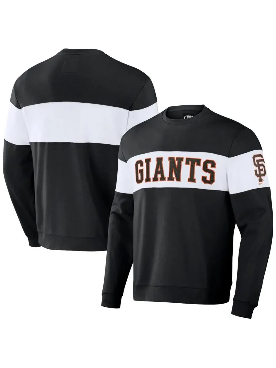 Fanatics Мужская толстовка Darius Rucker Collection от Black San Francisco Giants в полоску