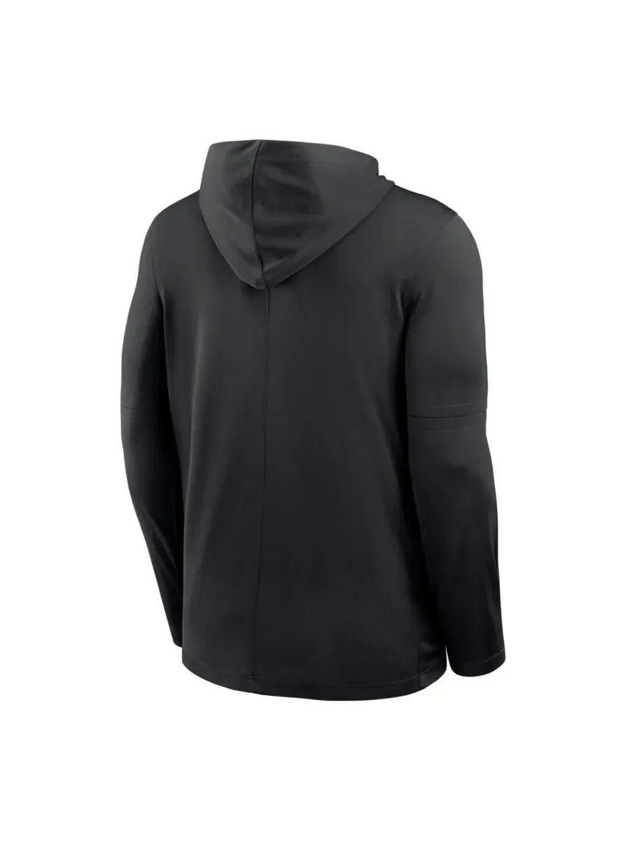 Nike Мужская черная легкая толстовка UCF Knights Sideline Dri-FIT — изображение 2 из 3, черный