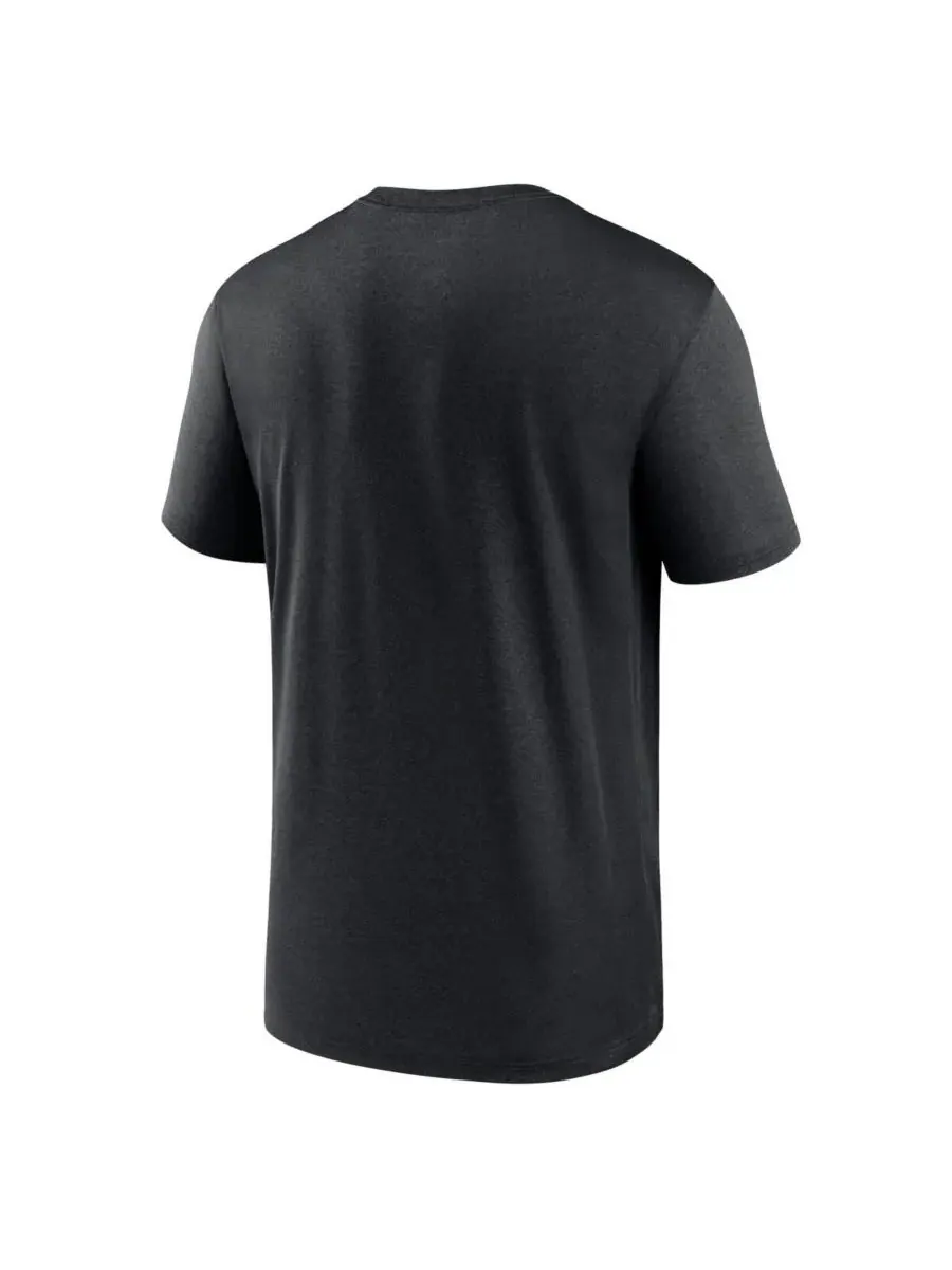 Nike Мужская черная футболка New York Jets Legend Logo Performance — изображение 3 из 3, черный
