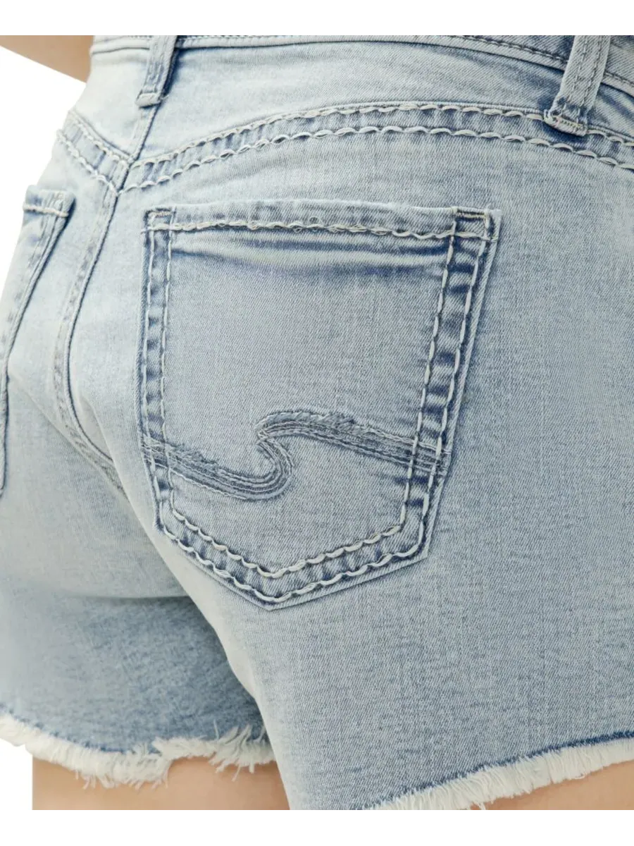 Женские шорты Elyse со средней посадкой Silver Jeans Co., Crystal Cove — изображение 3 из 4