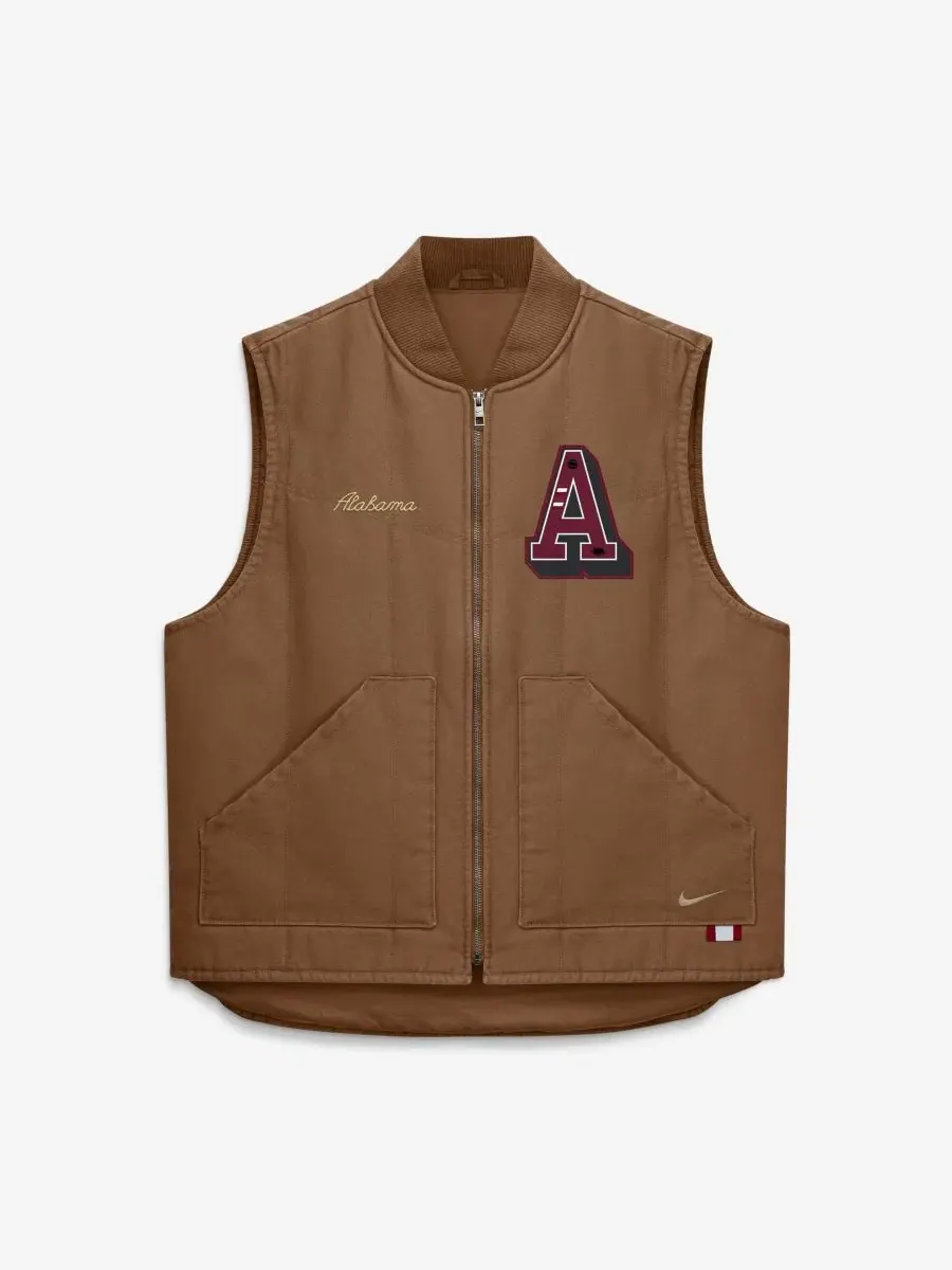 Мужской утепленный жилет с полной застежкой-молнией Academic Padded Full-Zip Vest Nike