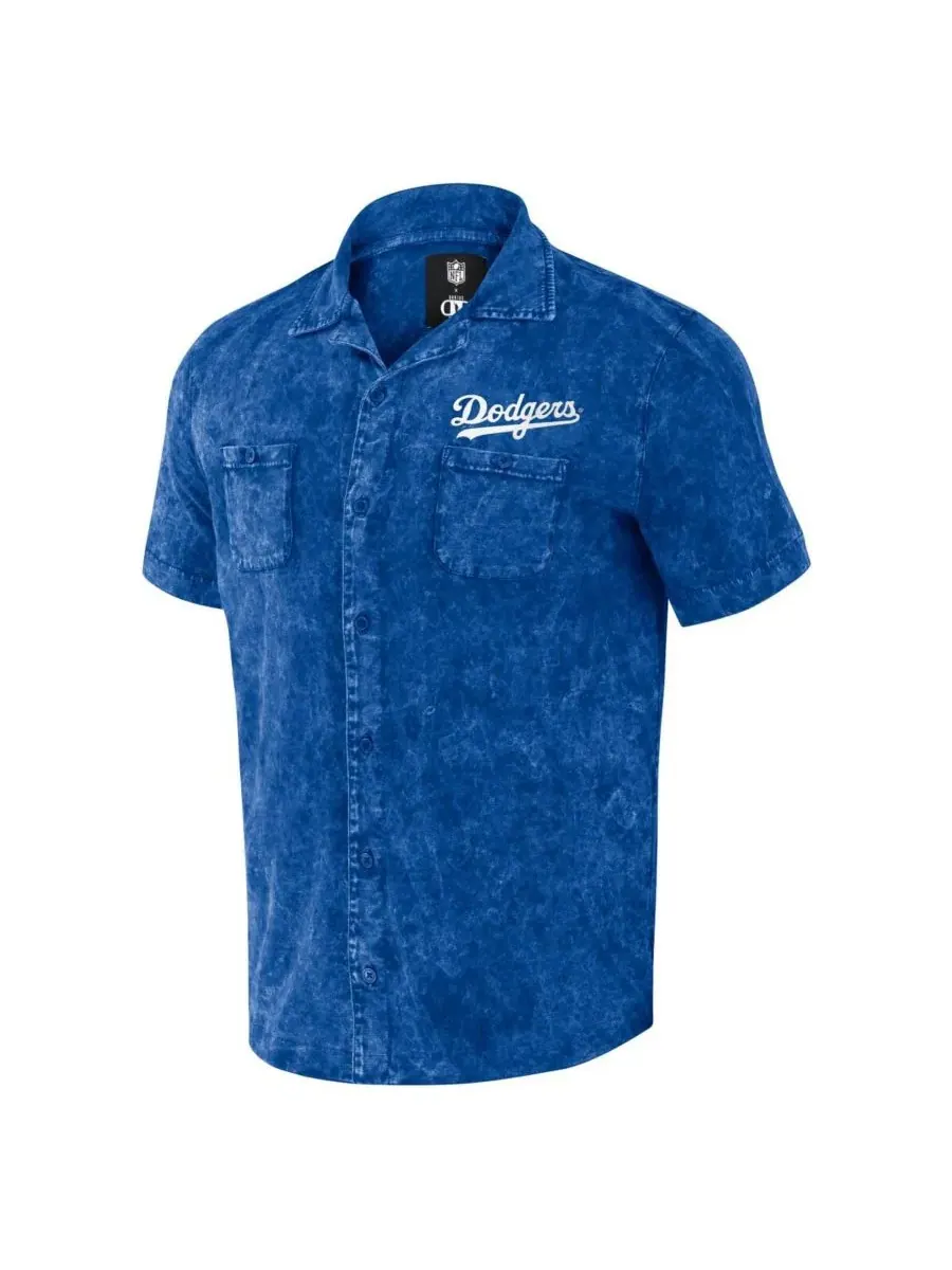 Мужская рубашка на пуговицах из коллекции Darius Rucker от Royal Distressed с изображением команды — изображение 3 из 3