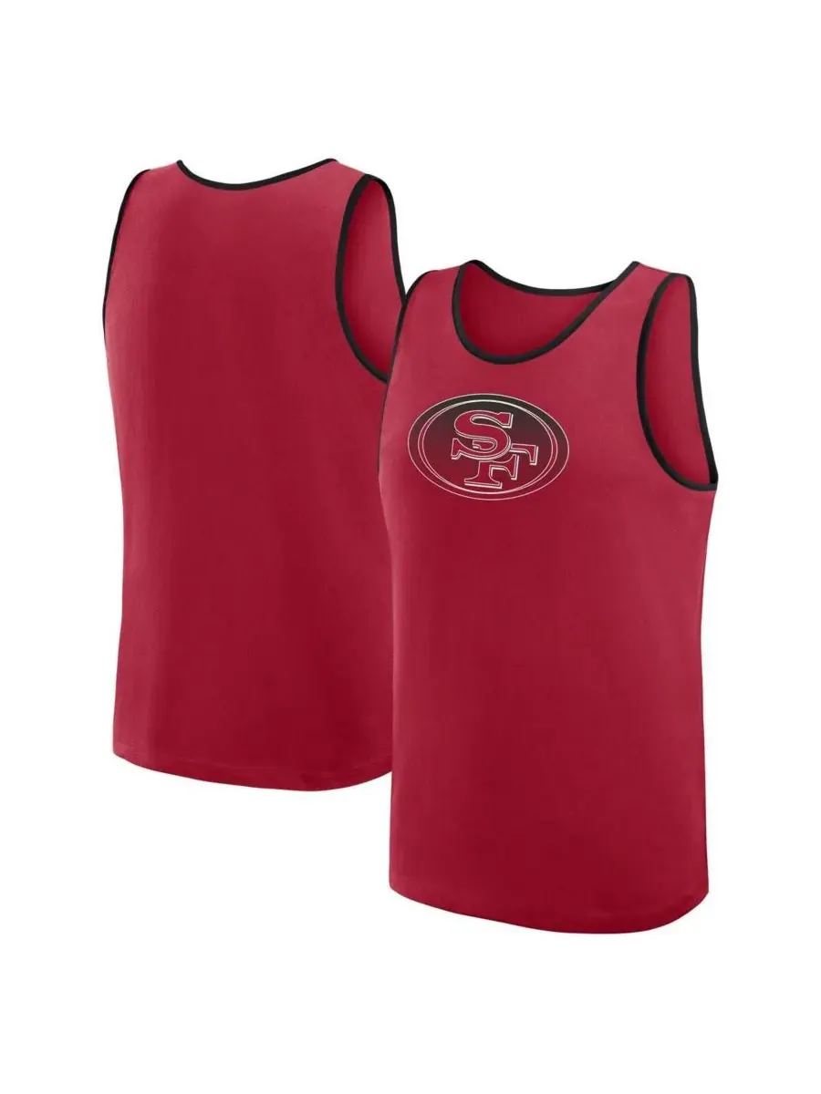 Мужская алая майка San Francisco 49ers "Unmatched Success" Logo Athletic