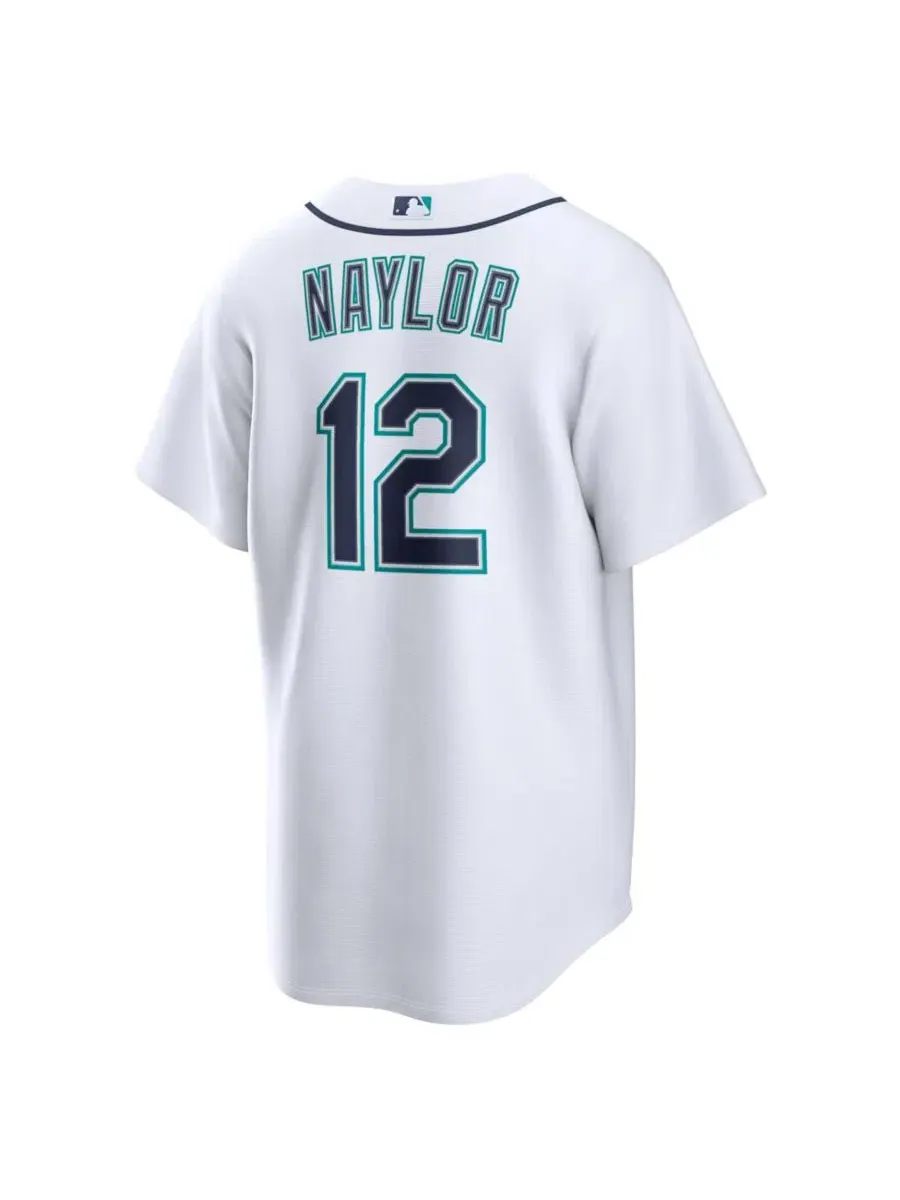 Мужская реплика джерси Josh Naylor Seattle Mariners Nike — изображение 3 из 3, белый