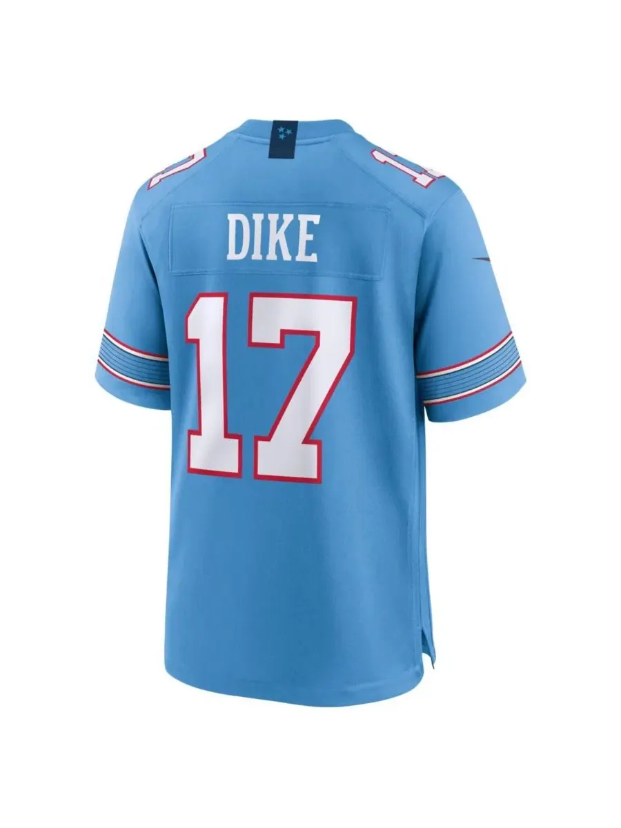 Игровая футболка Nike Chimere Dike Tennessee Titans — изображение 3 из 5, светлый синий