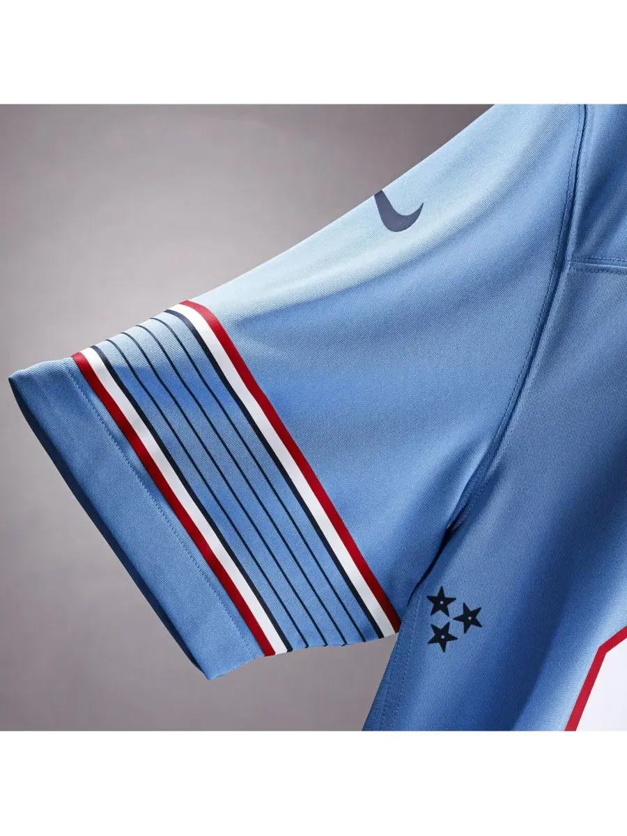 Игровая футболка Nike Chimere Dike Tennessee Titans — изображение 5 из 5, светлый синий