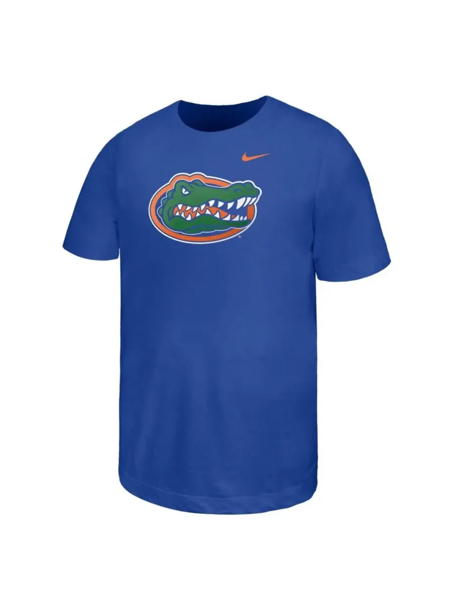 Футболка с длинным рукавом с принтом Florida Gators Logo Nike — изображение 3 из 3, королевский